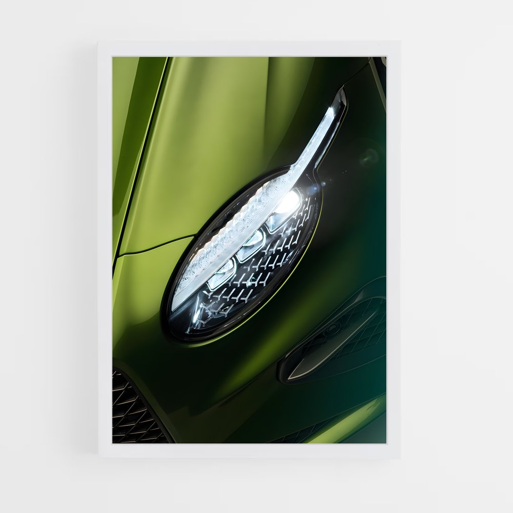 Poster Lumière de Vitesse – affiche Bentley (vue 3)